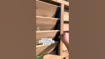 FLEXfence Louver Hardware System DIY Kit