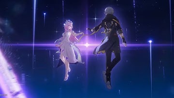 Honkai Star Rail 3.7 Cyrene Starlight Echo Cutscene Animation With Trailblazer 