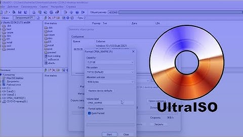 Как с помощью UltraISO записать образ Windows 10, 11, Linux на флешку