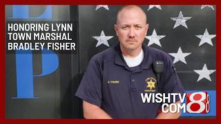 Funeral services for Lynn Town Marshal Bradley Fisher, killed in the line of duty