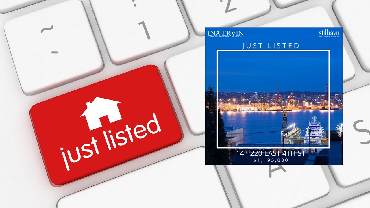 SOLD! 14 220 E 4TH STREET TOWNHOUSE FOR SALE IN LOWER LONSDALE, NORTH VANCOUVER2 BEDS 2 BATHS