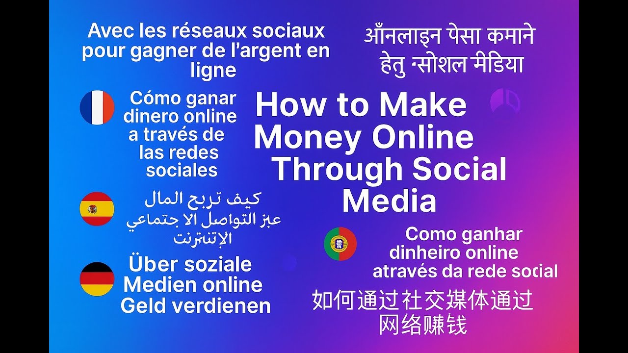 So verdienen Sie online Geld | Soziale Medien