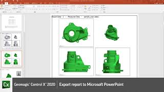 Geomagic Control X 2020 Automation