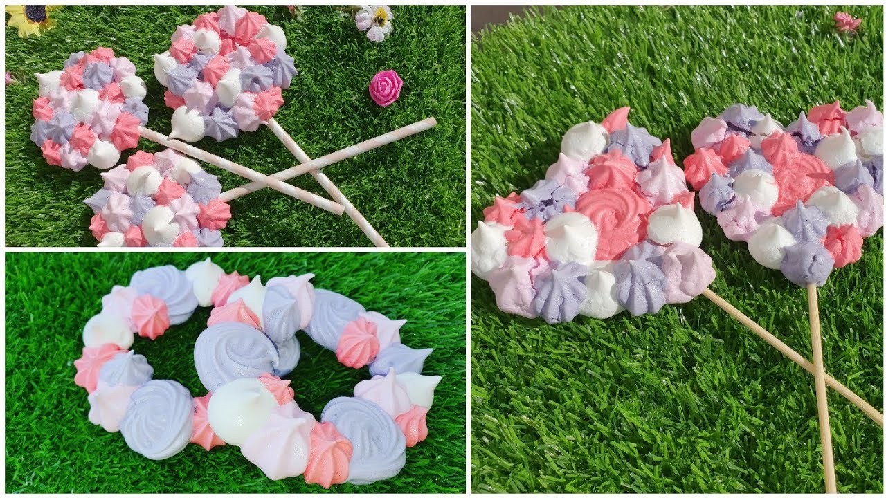 طريقة تحضير المورانغ لتزيين البوفيهات في الحفلات و أعياد الميلاد