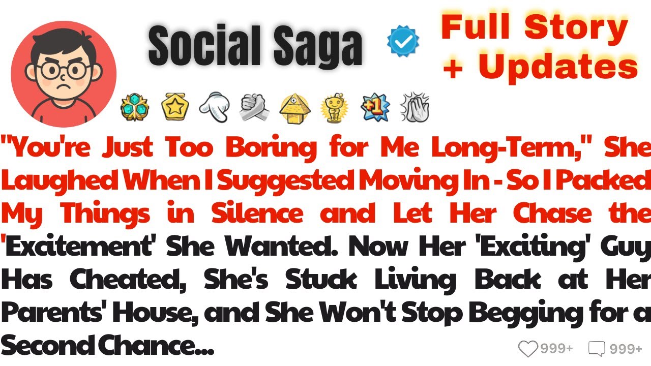 “You’re Just Too Boring for Me Long-Term,” She Laughed When I Suggested Moving In — So I Packed...