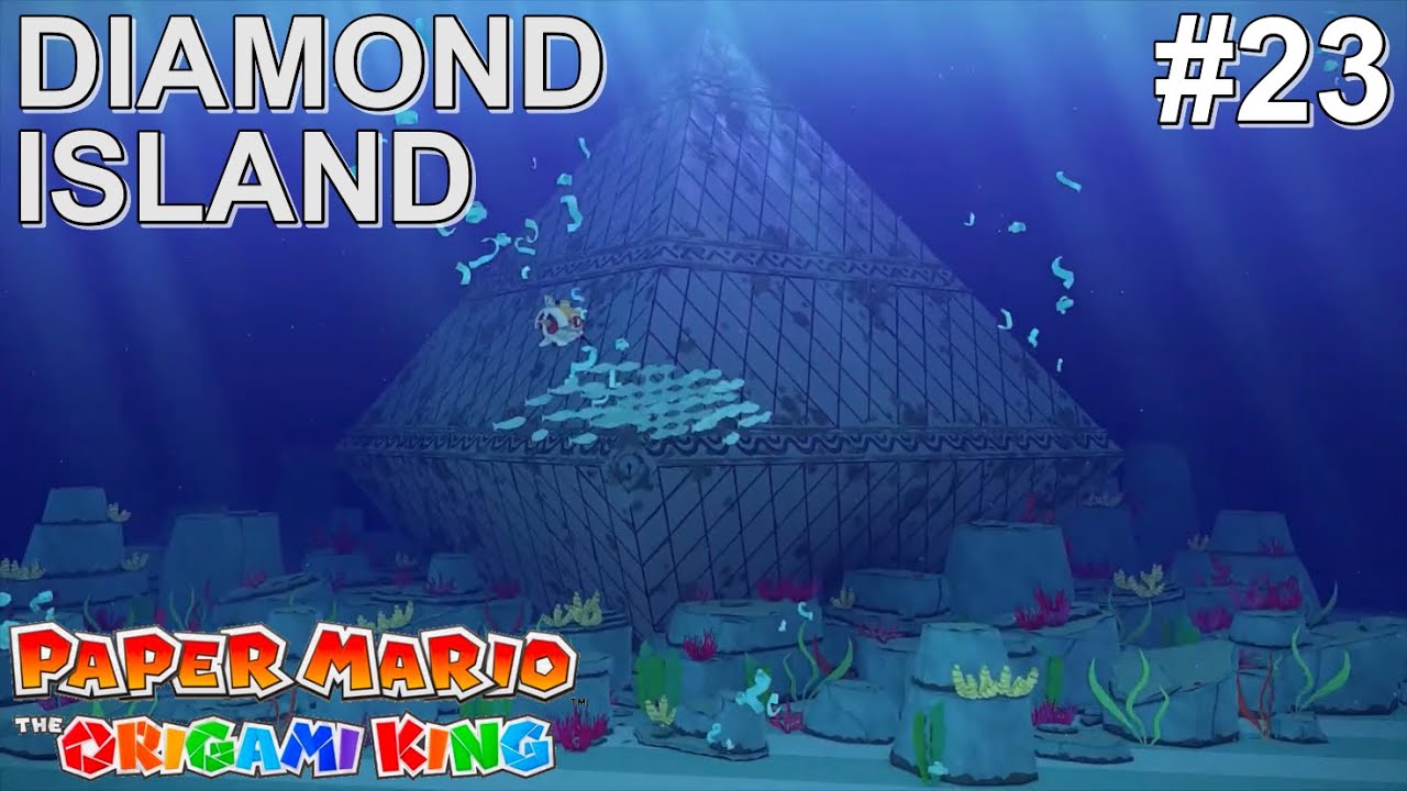 Paper Mario The Origami King A Diamond Island Adventure easy