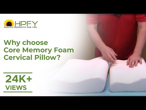 Why Choose Core Memory Foam Cervical Pillow? | Core Pillow vs. Regular Cervical Support Pillow