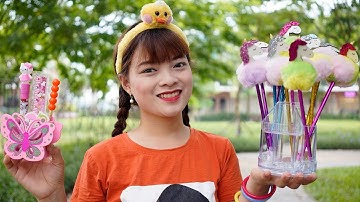Mẹ Tặng Hộp Bút – Dạy Bé Sắp Xếp Đồ Dùng Học Tập Gọn Gàng ❤ BIBI TV ❤