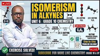 Isomerism in Alkynes Made Easy | Organic Chemistry Explained | Grade 10 Chemistry (በአማርኛ)