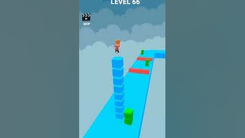 Cube Stacker Surfer 3d - Gameplaywalkhthrough all levels #shorts #android