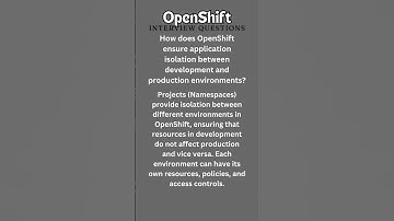 20 -2 Ace your OpenShift interview with these short, sweet Q&A!