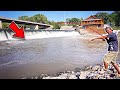 Only GIANT FISH Live In This MASSIVE SPILLWAY!?! (New PB + New Species)