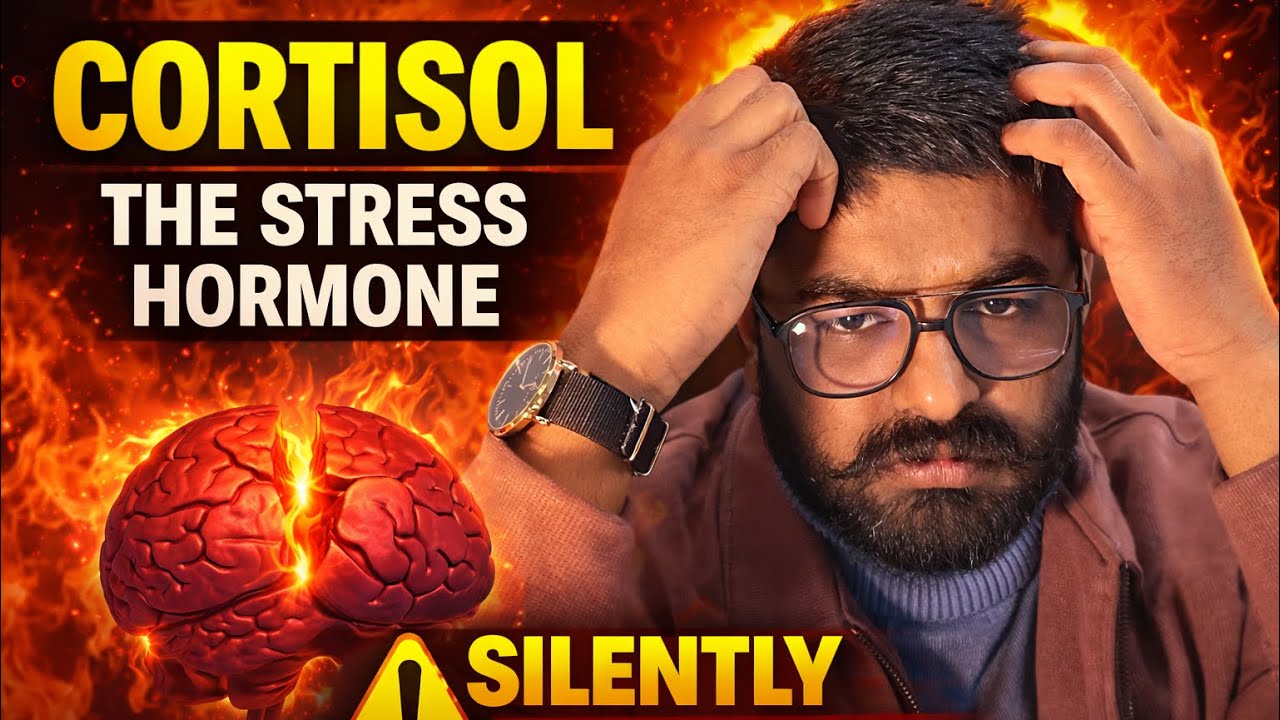 CORTISOL: 😩The Stress Hormone Ruining Your  Peace	‼️|| 