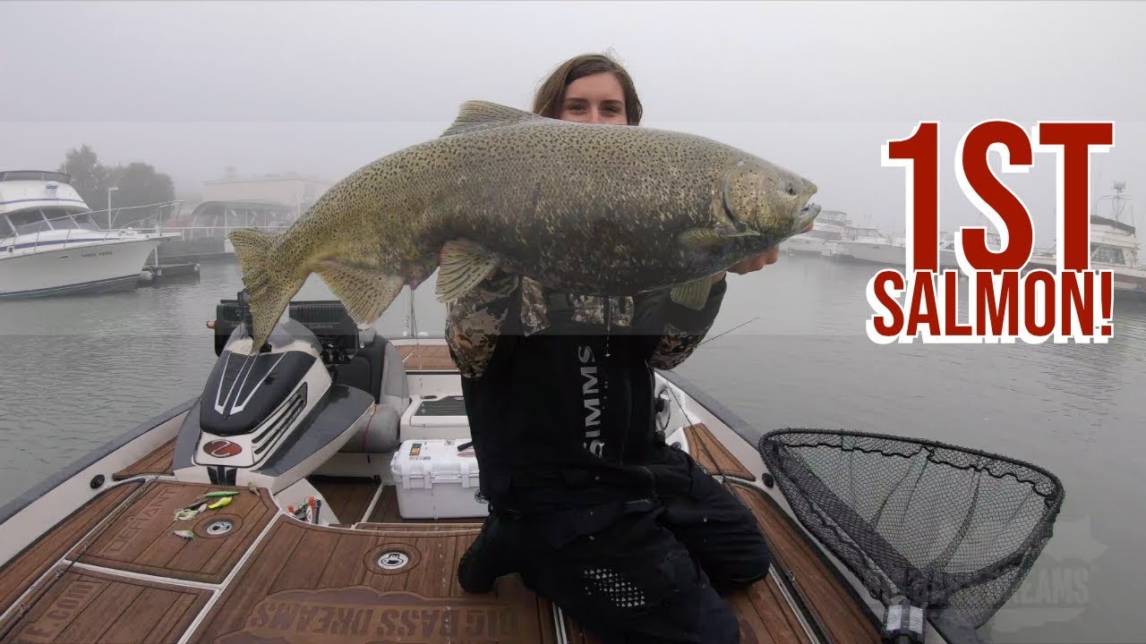 Salmon Fishing with Crankbaits on Lake Michigan with Jessie Baker 