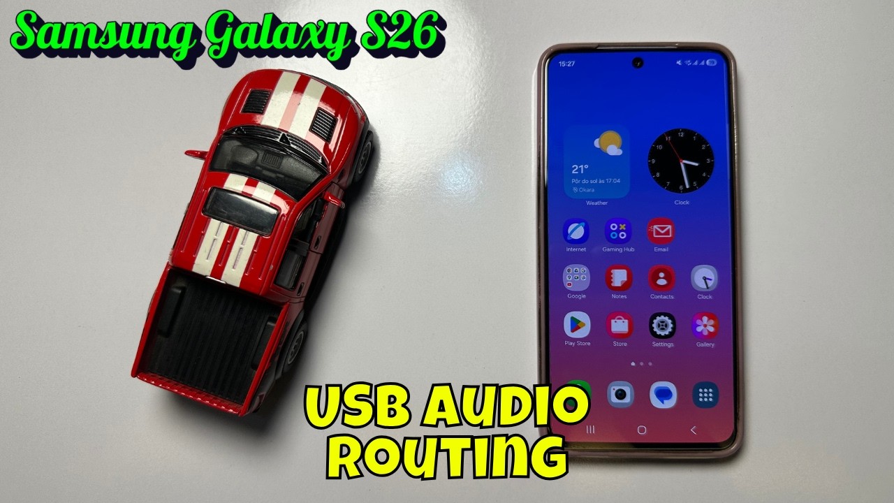 How to Disable/Enable USB Audio Routing On Samsung Galaxy S26 - YouTube