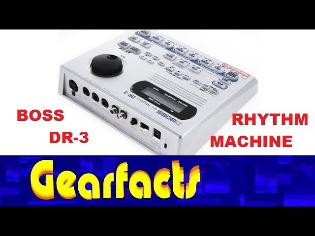 komprimeret Uheldig ulæselig Boss DR-3 Drum machine is kinda boring - YouTube