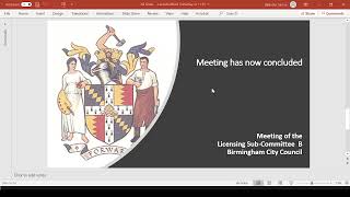 Licensing Sub-Committee B - 24 August 2021 - 1000 hours