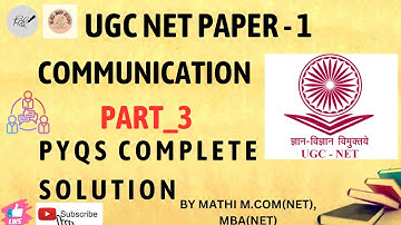 11th Jul 2022 UGC NET PAPER - 1| COMMUNICATION | PYQ COMPLETE SOLUTION IN #tamil | PART - 3 |#ugcnet