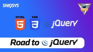 Road To JQuery - Promo | CANDDELLA |  Powered By SNIQSYS
