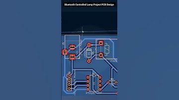PCB Designing || Bluetooth Controlled Lamp Project PCB Design Using KiCad