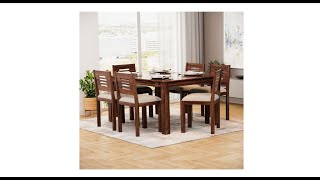 6 seater Dining Table I Rs 20,899/- I DecorNation