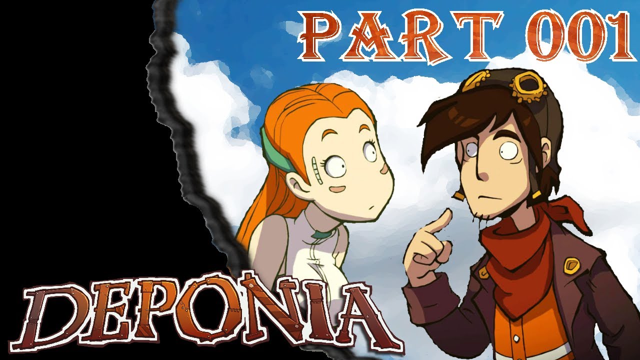 Let's Play Deponia - 01 - Tutorial und Start - YouTube