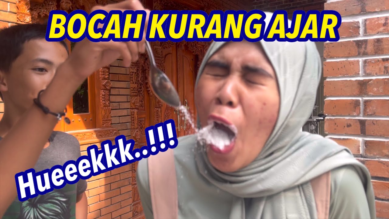 MAU NGE PRANK MALAH KENA PRANK BALIK || Sampai hoeekk!! hhoooekkk!!!