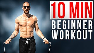 10 Minute Beginner Jump Rope Workout