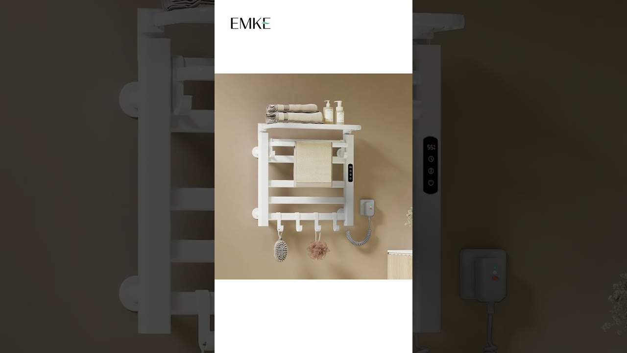 Funktion trifft Stil - EMKE Handtuchheizkörper passt allen Stilen