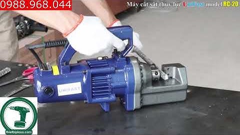 Máy cắt sắt thủy lực cầm tay Unifast RC20