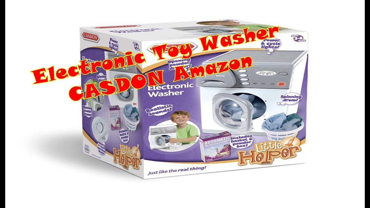 Electronic Toy Washer CASDON Amazon YouTube