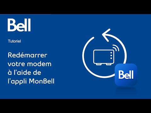 Apprenez comment redémarrer votre modem à l’aide de l’application MonBell