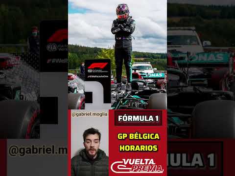 F1 - GP BÉLGICA: HORARIOS #f1 #formula1 #belgiangp
