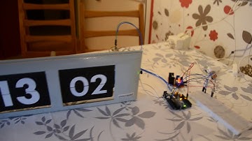 Arduino Klappenuhr Pragotron IPJ 0612