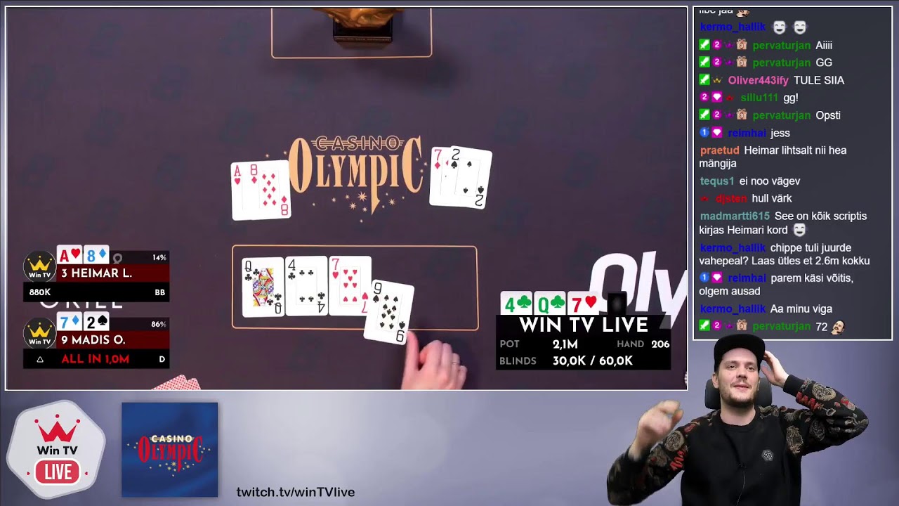 Laupäev, 26. november - Win TV Live #10 telelaud - Olympic