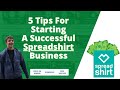 Spreadshirt | 5 Tips for Making Money With Print On Demand