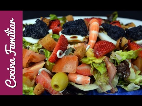 Cómo hacer una ensalada completa | Recetas de Javier Romero