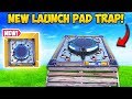 THE LAUNCH PAD TRAP! - Fortnite Funny Fails and WTF Moments! #506