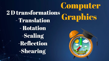 Computer Graphics | Lecture 13 | 2d transformations | Sakshi Garg