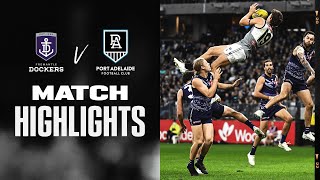 Fremantle v Port Adelaide Highlights | Round 16, 2022 | AFL screenshot 5