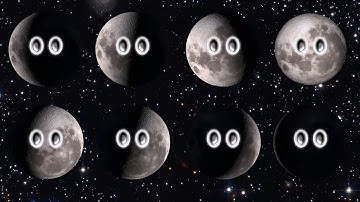Phases of the Moon from the Southern Hemisphere - The Kids