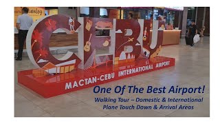 Mactan-Cebu International Airport: Walking Tour of Domestic & International Areas 😎