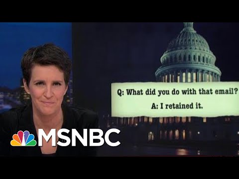 House Committee Cites 'Pattern Of Abuse' At OMB Over Ukraine Aid | Rachel Maddow | MSNBC