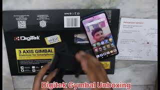 Gimbal Unboxing#This is very good product for making videos#amazing facilities in this gimbal