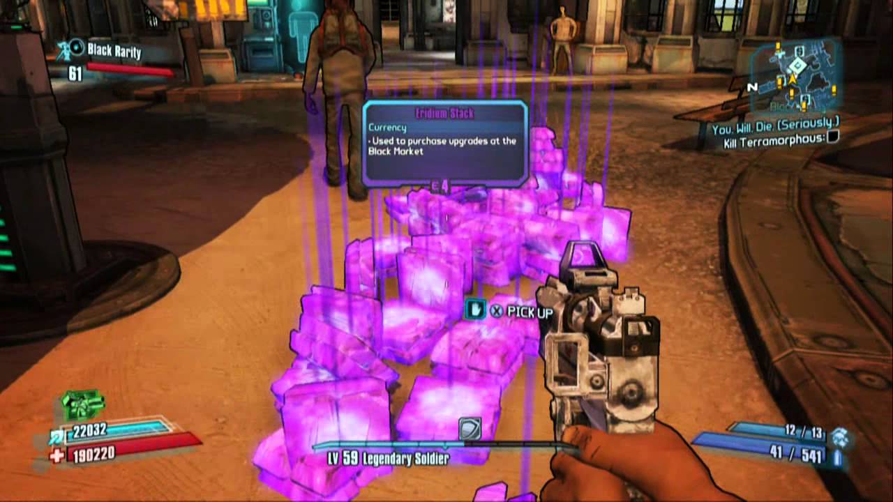 Borderlands 1 iridium Borderlands 1 iridium