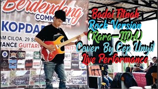 Badai Fitnah - Rock Version || Live Performance (Cover by Cep Unyil)