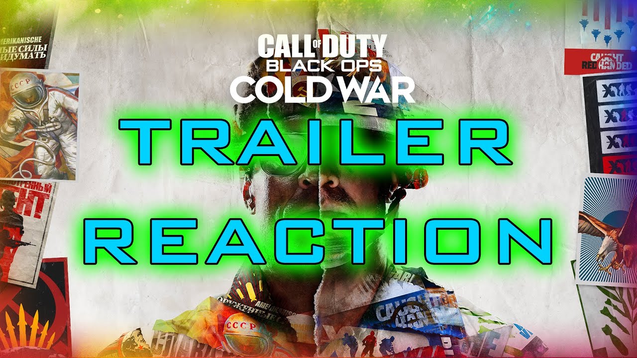 REACTING to the new Call of Duty Black Ops Cold War Official release trailer