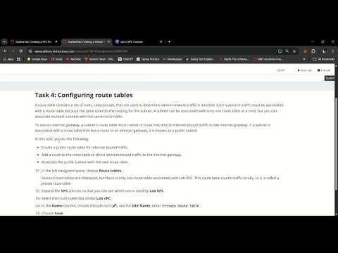 Guided lab : Creating a Virtual Private Cloud