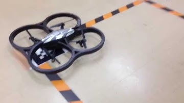 AR Drone Experiment - First Attempt of Marker based Navigation