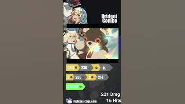 Bridget 5H counter hit corner combo #ggst_br #ggst #bridget #guiltygear #combos #fgc #shorts